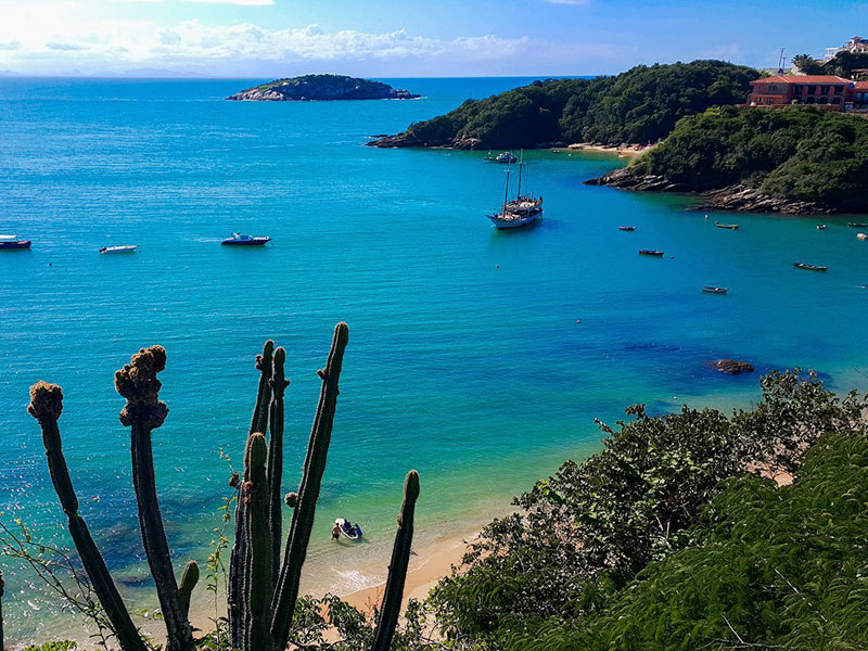 Volando a B&uacute;zios